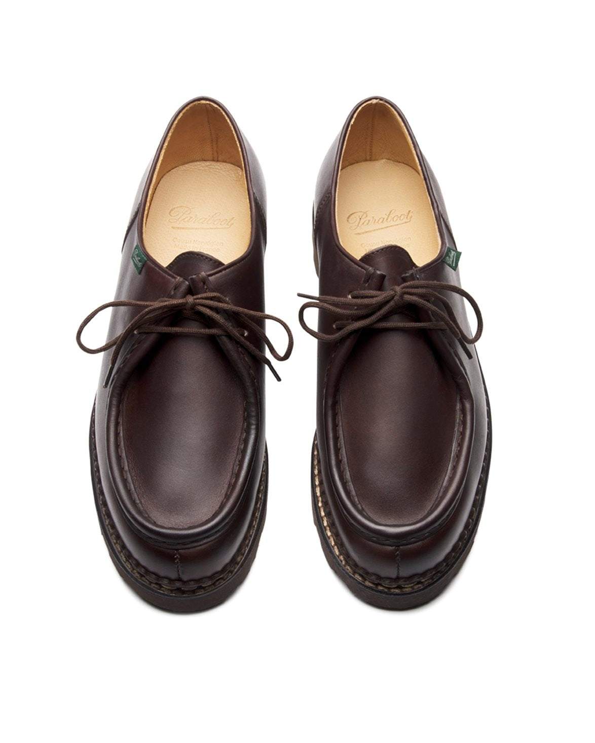 Michael Derby Shoes M Cafe Leather
