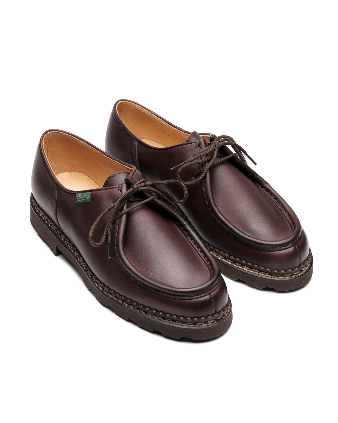 Michael Derby Shoes W Cafe Leather