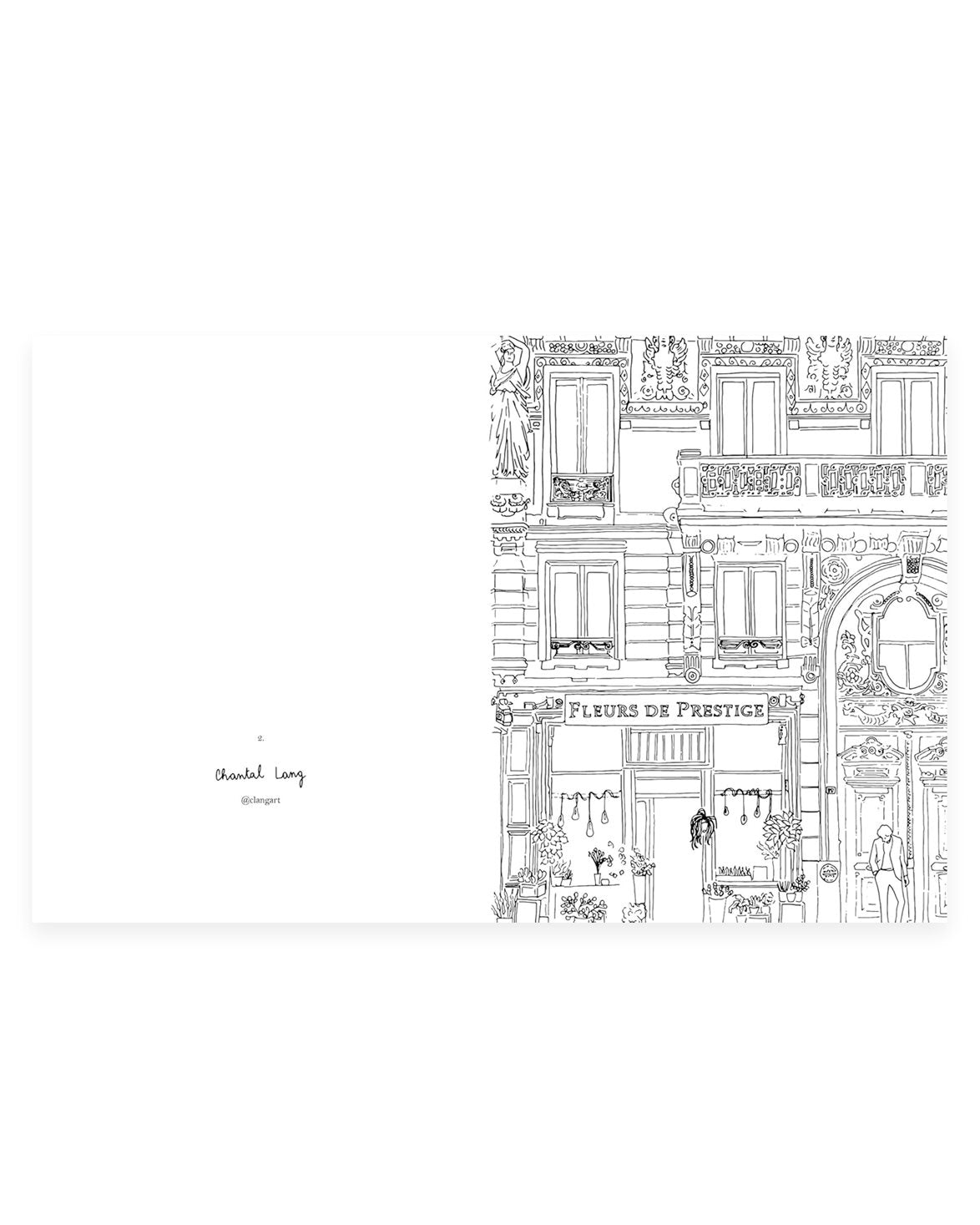 Paris Colouring Book By Zoé De Las Cases