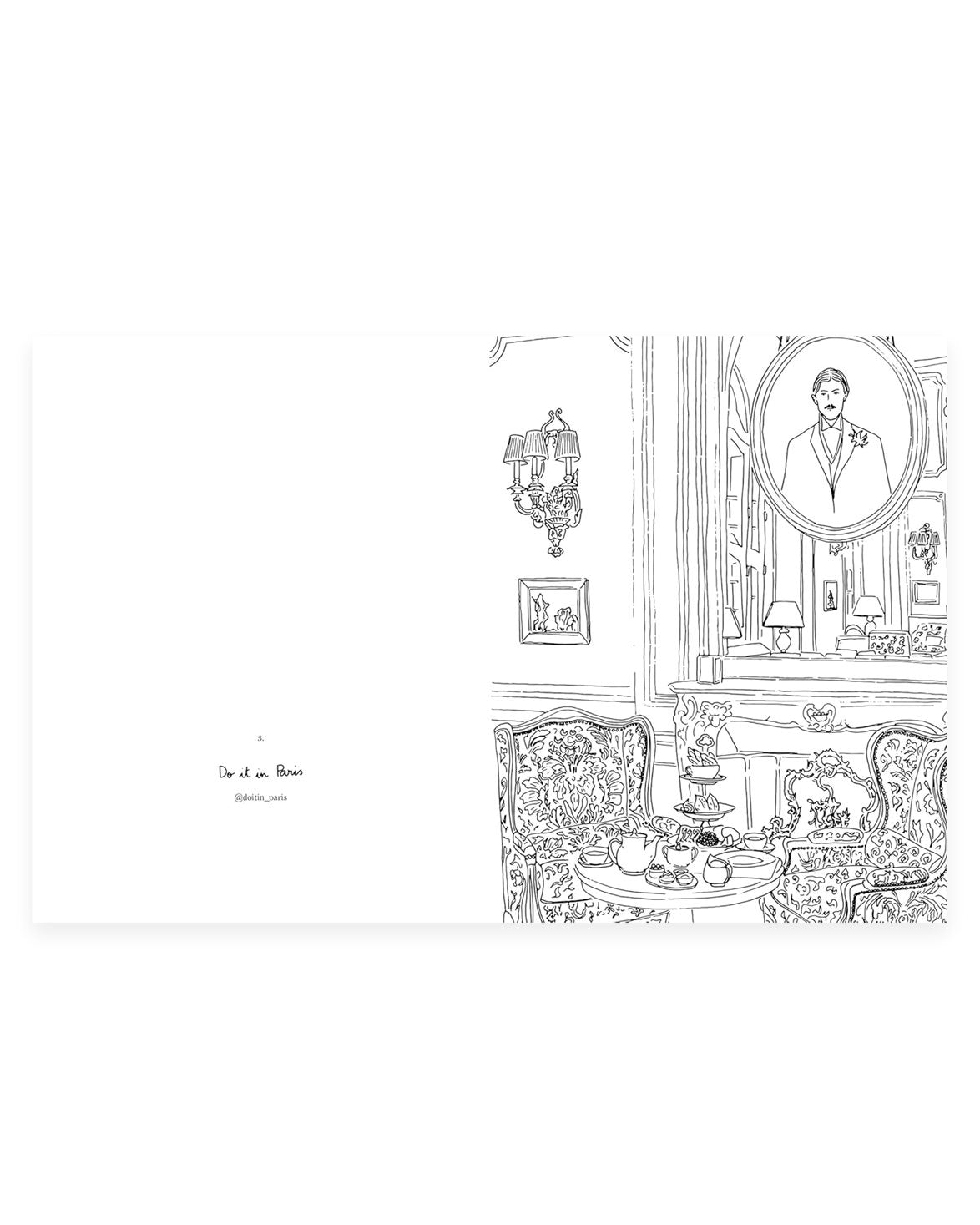 Paris Colouring Book By Zoé De Las Cases