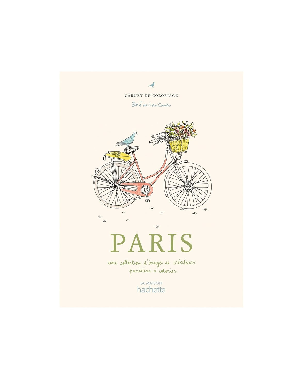 Paris Colouring Book By Zoé De Las Cases