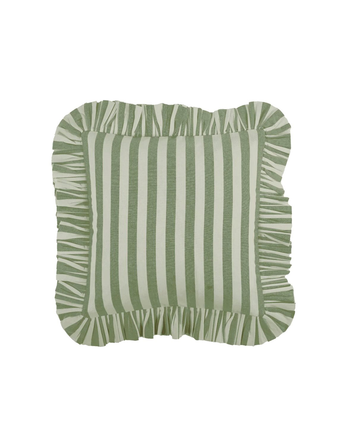 Breton Cushion Cover 40X40 Cm Green