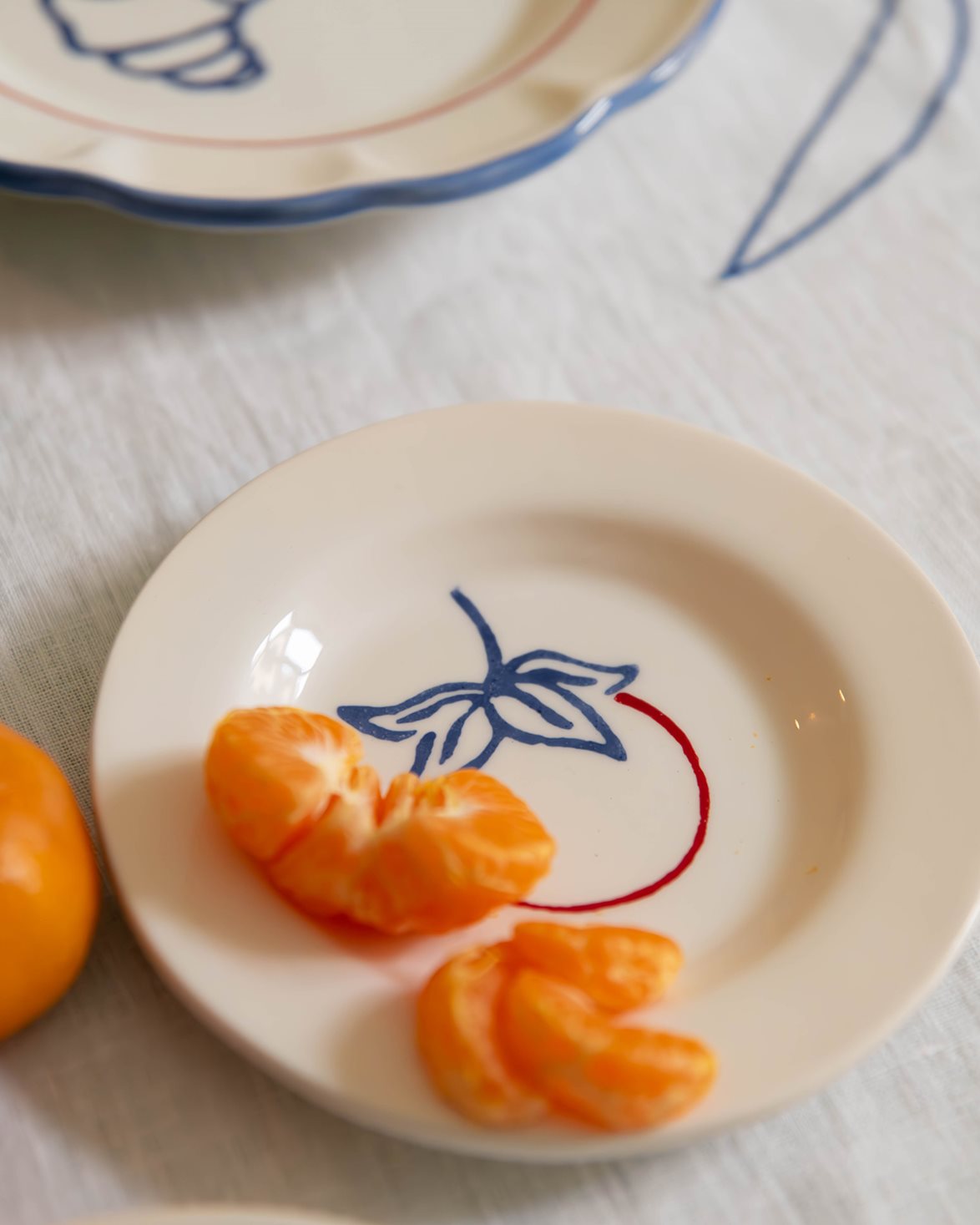 Picnic Tapas Plate White