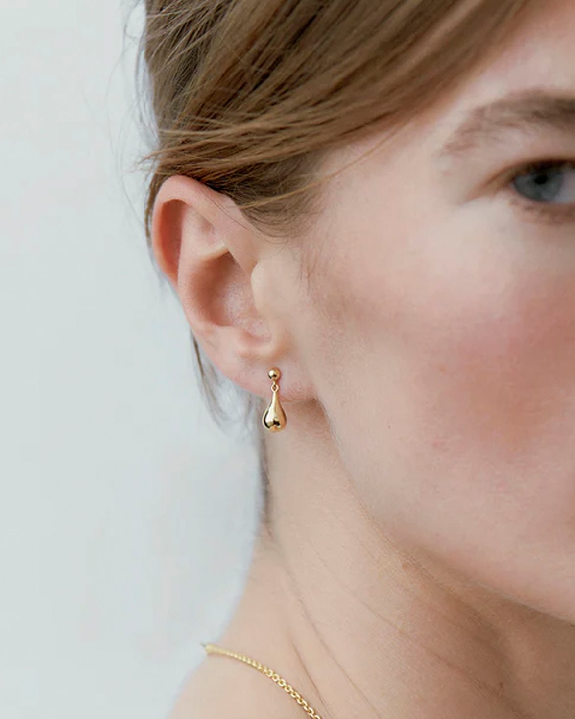 Datura Small Earrings Gold
