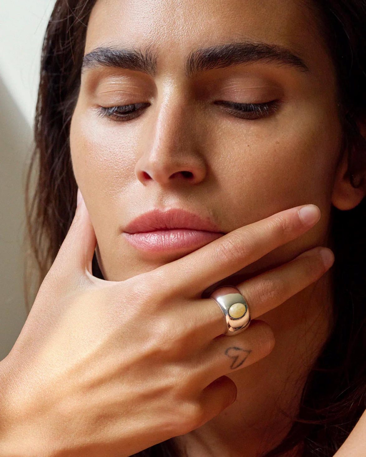 Reflection Topaz Ring Silver