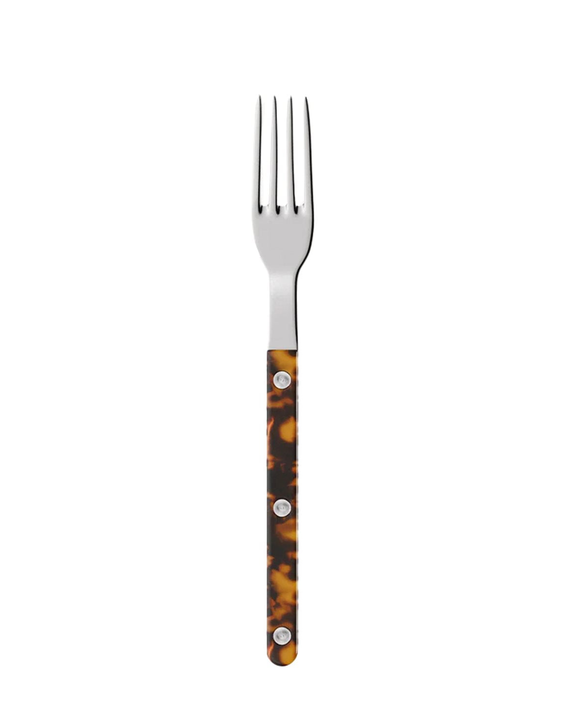 Bistro Dinner Fork Faux Tortoise