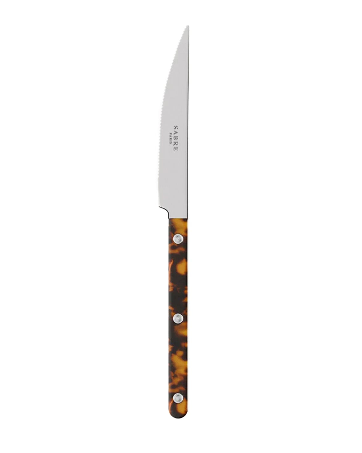 Bistro Dinner Knife Faux Tortoise