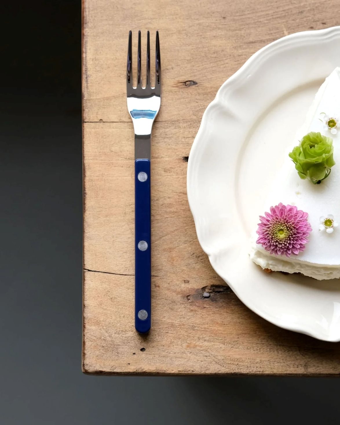 Bistro Small Fork Navy Blue