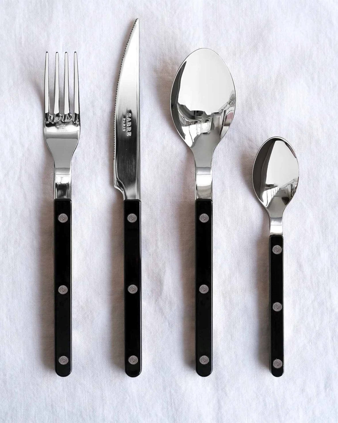 Bistro Soup Spoon Black