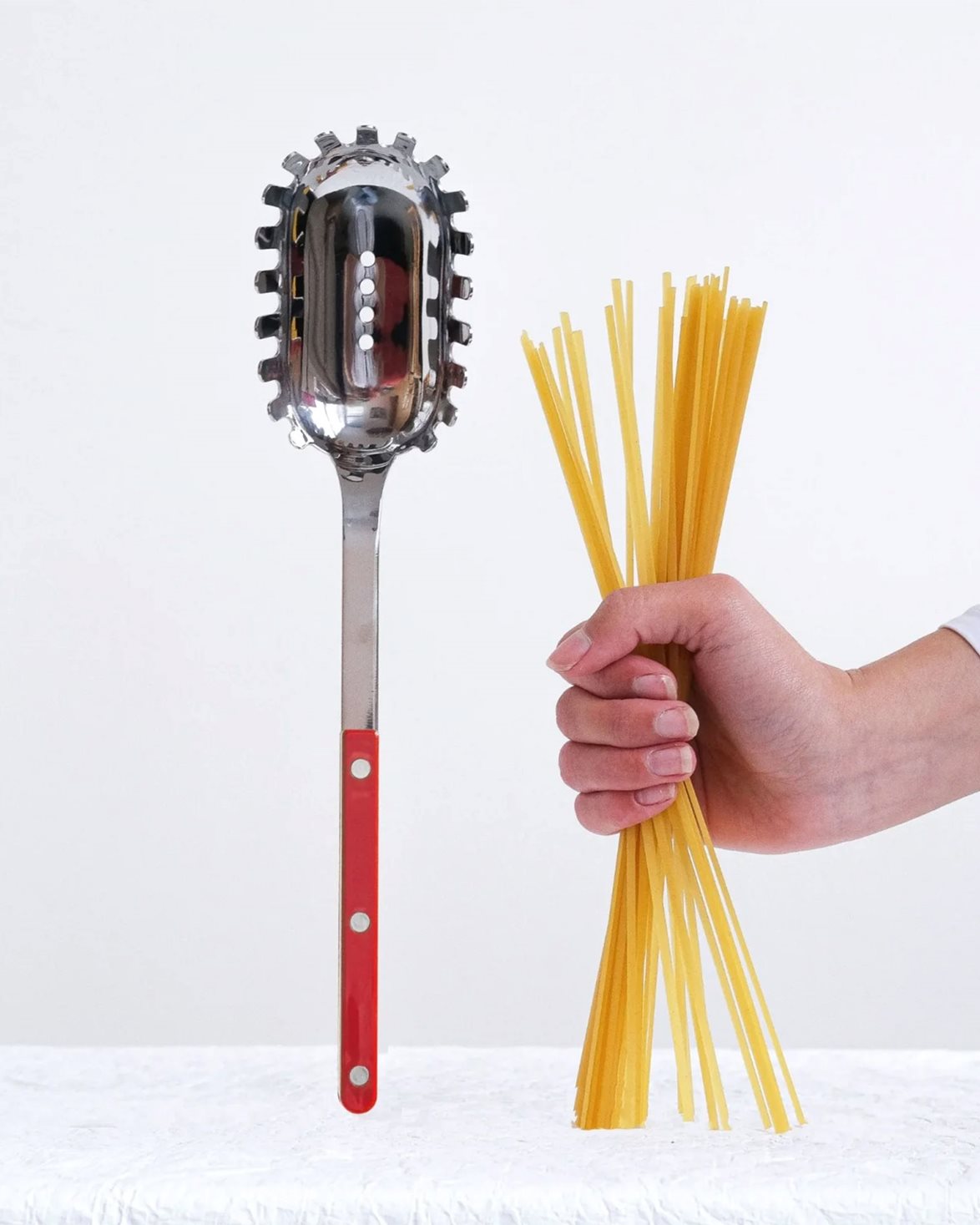 Bistro Spaghetti Spoon Burgundy