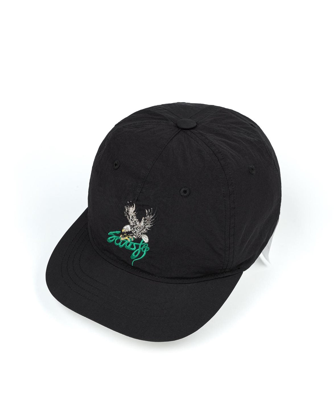 Flitesilk™ 5-Panel Pinch Cap Black Eagle