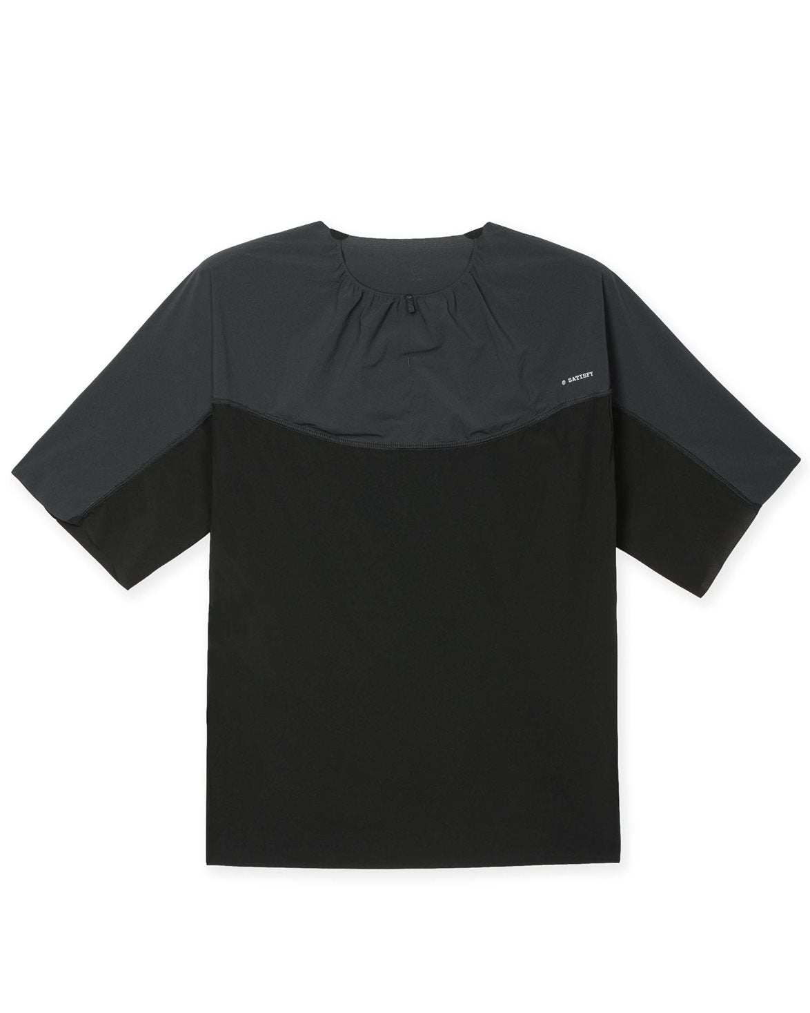 Justice Trail Tee Shirt (Half Zip) Black