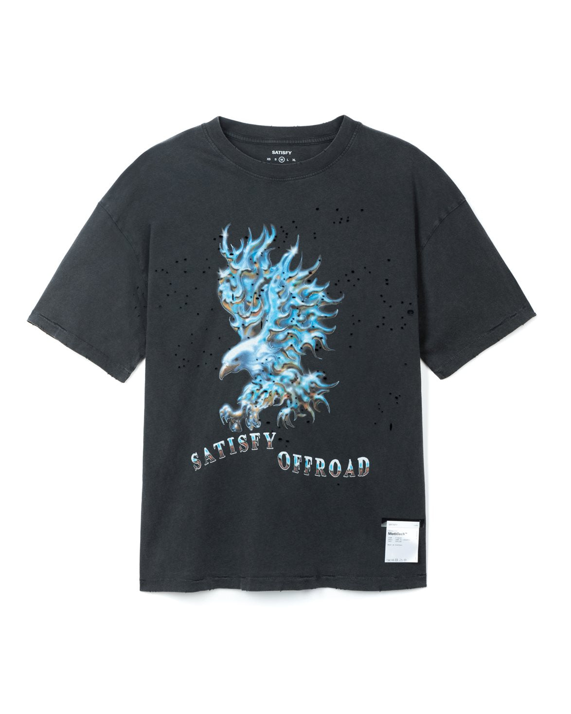 MothTech T-Shirt Aged Black LG4