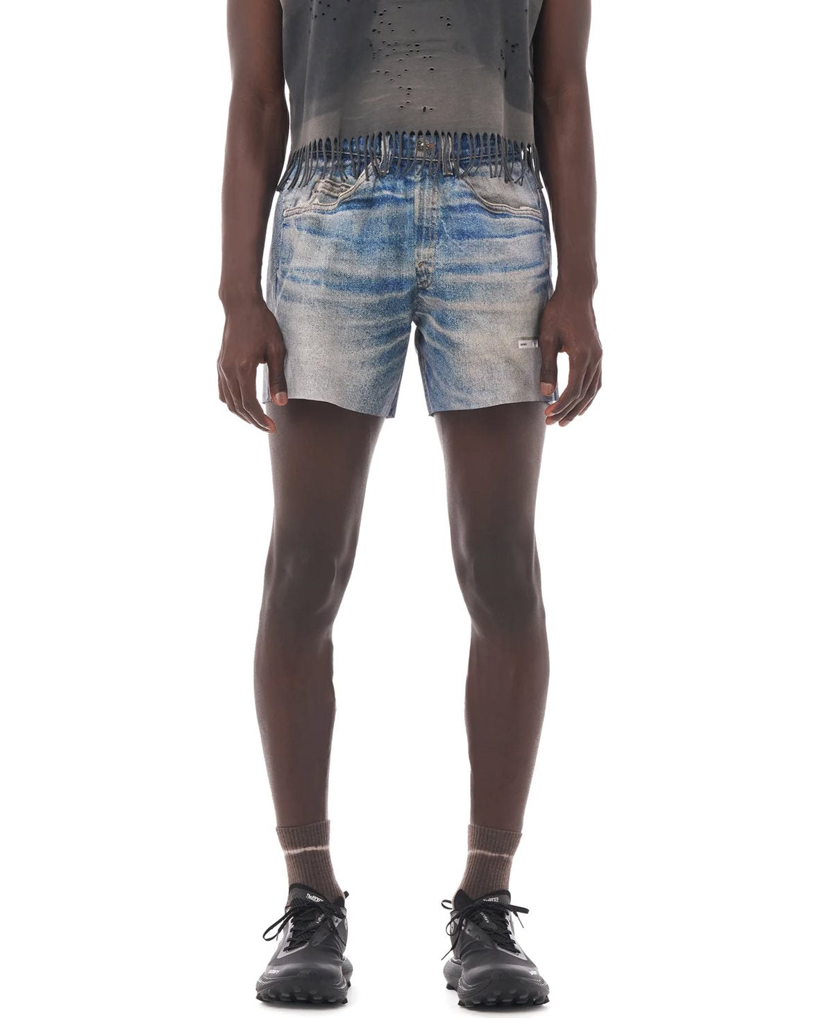 Peaceshell 5 Unlined Shorts Digital Denim