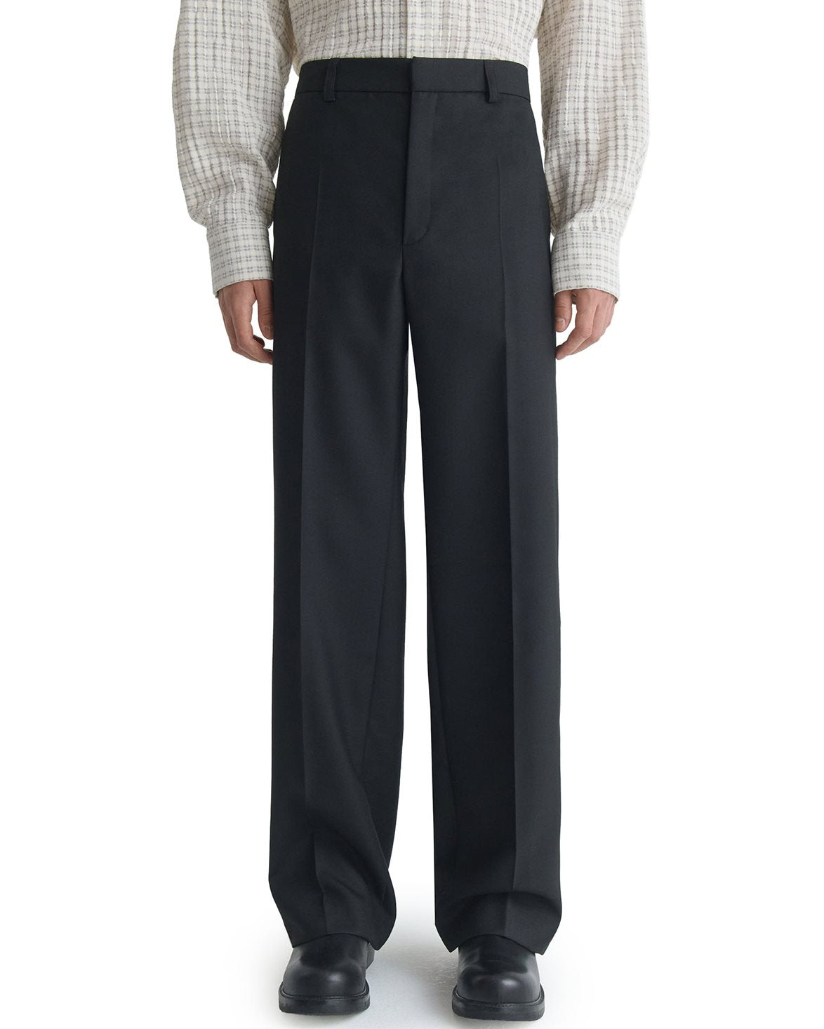 Jeon Trouser Fine Black Wool