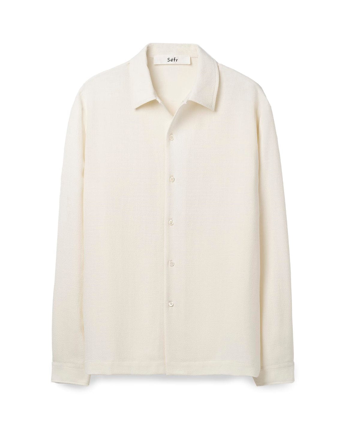 Sense Shirt Off White Crepe