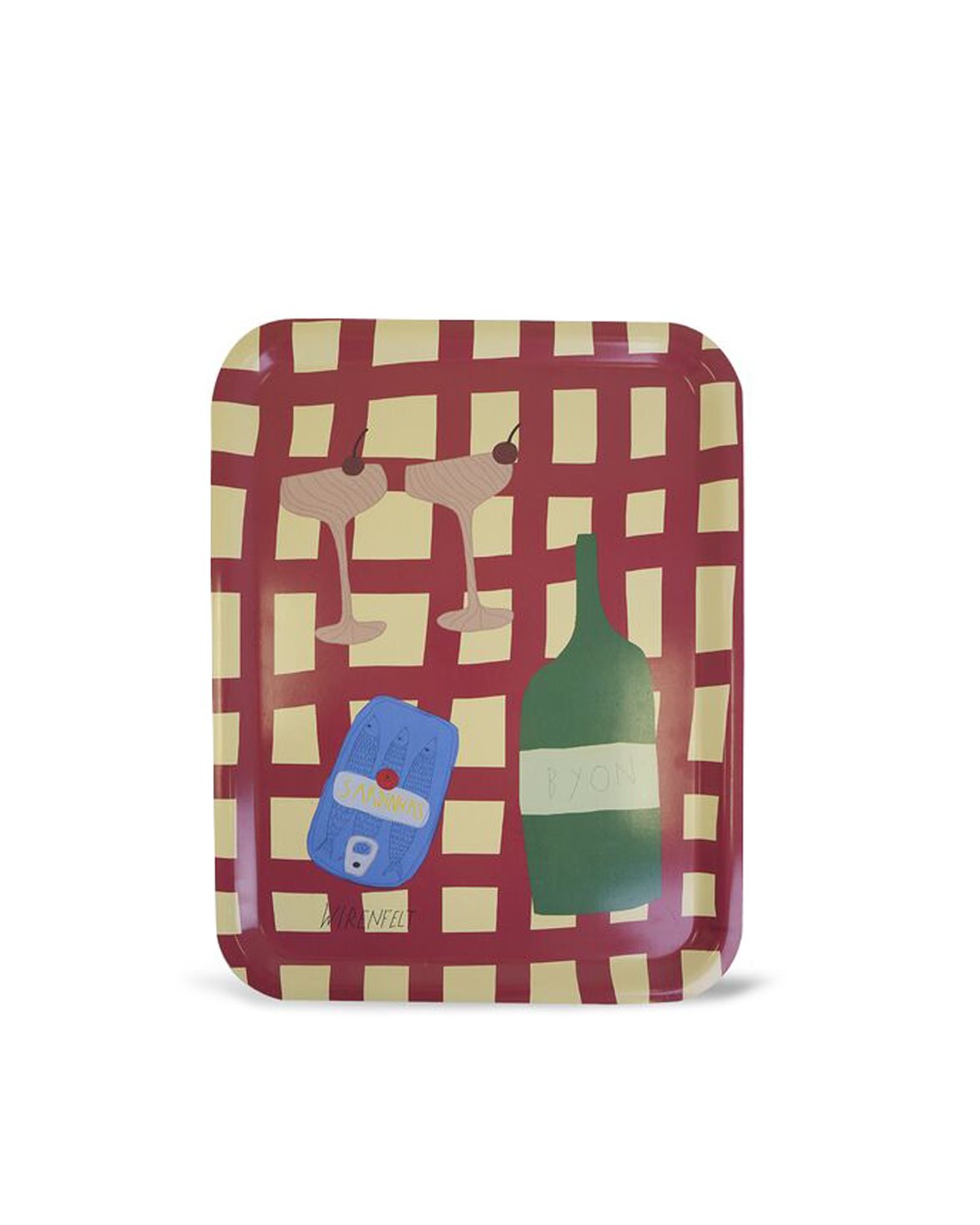 Sera Tray Red