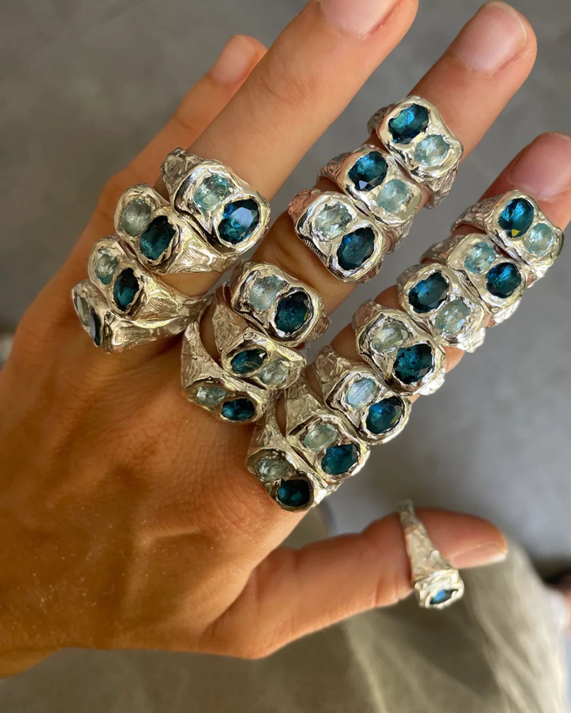 Buzo Ring Silver