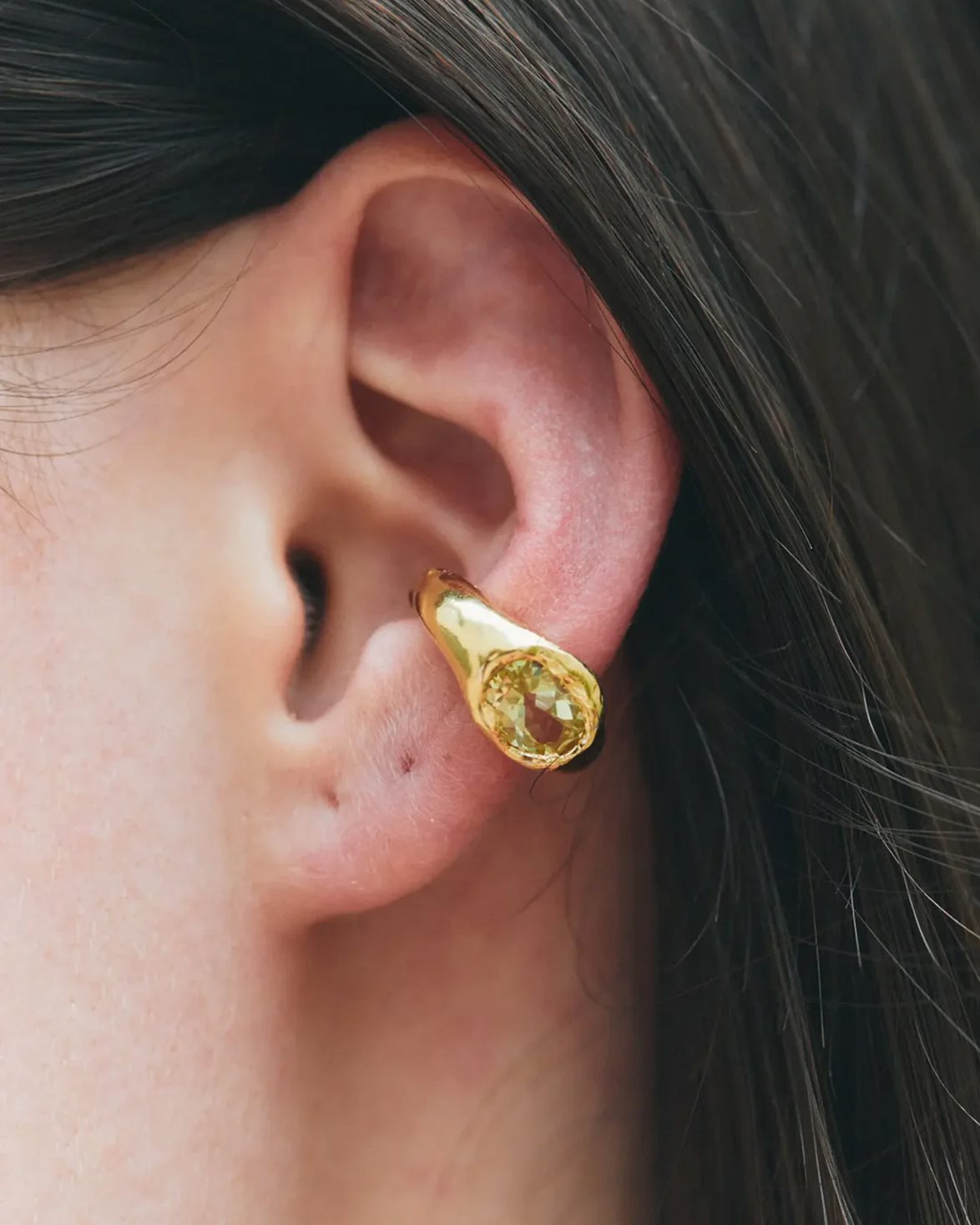 Faro Earcuff Yellow Gold