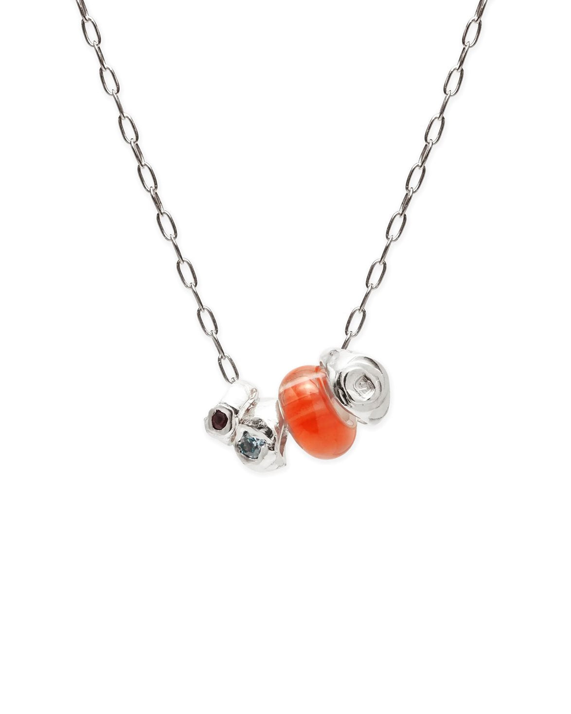 La Nieta De Alicia Necklace Silver
