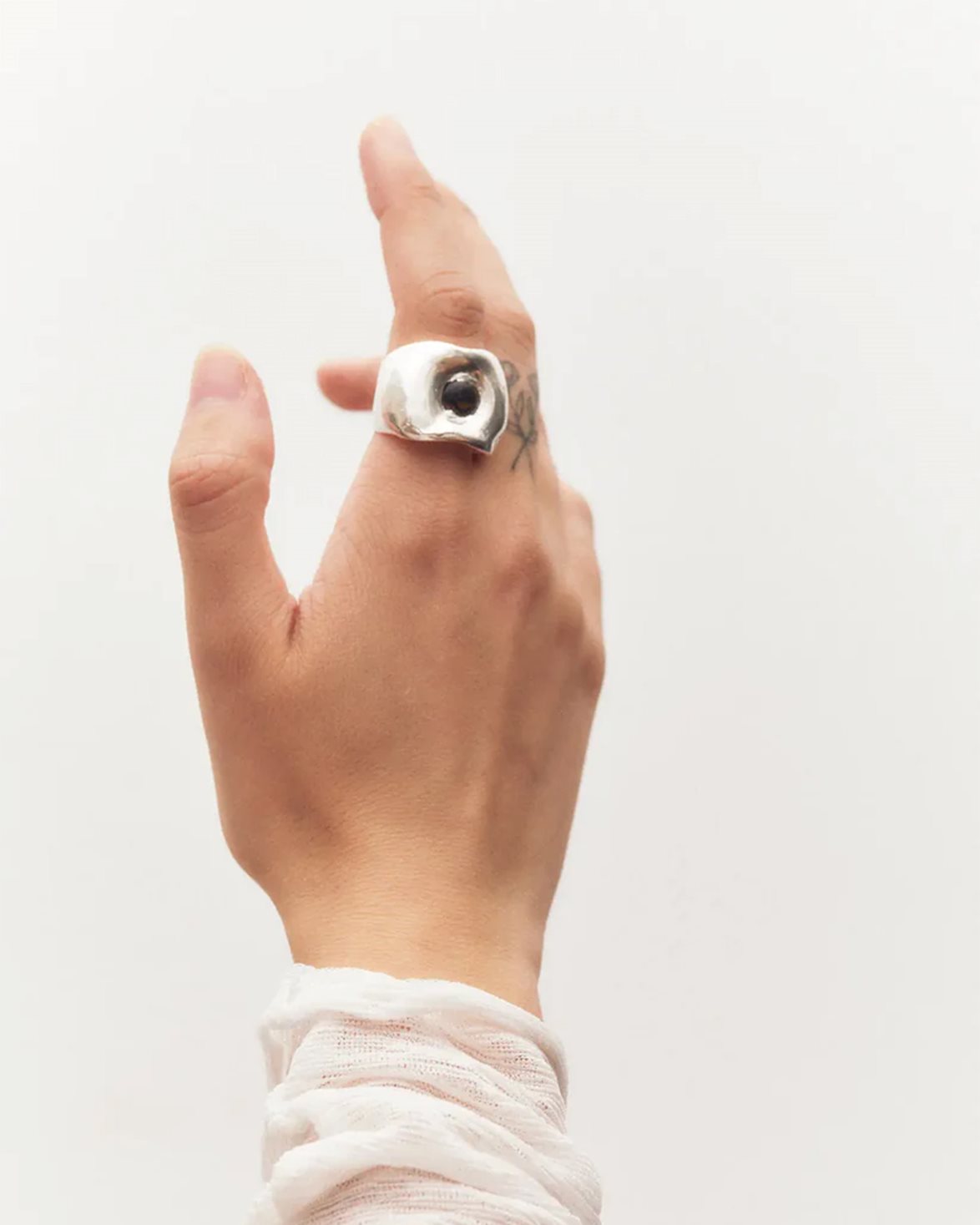 Moma Ring Brown Silver