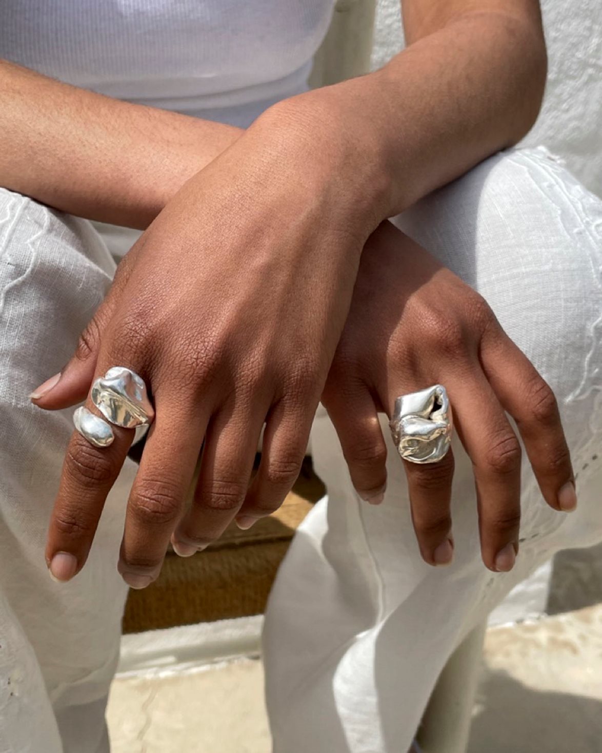 Rodeo Ring Silver