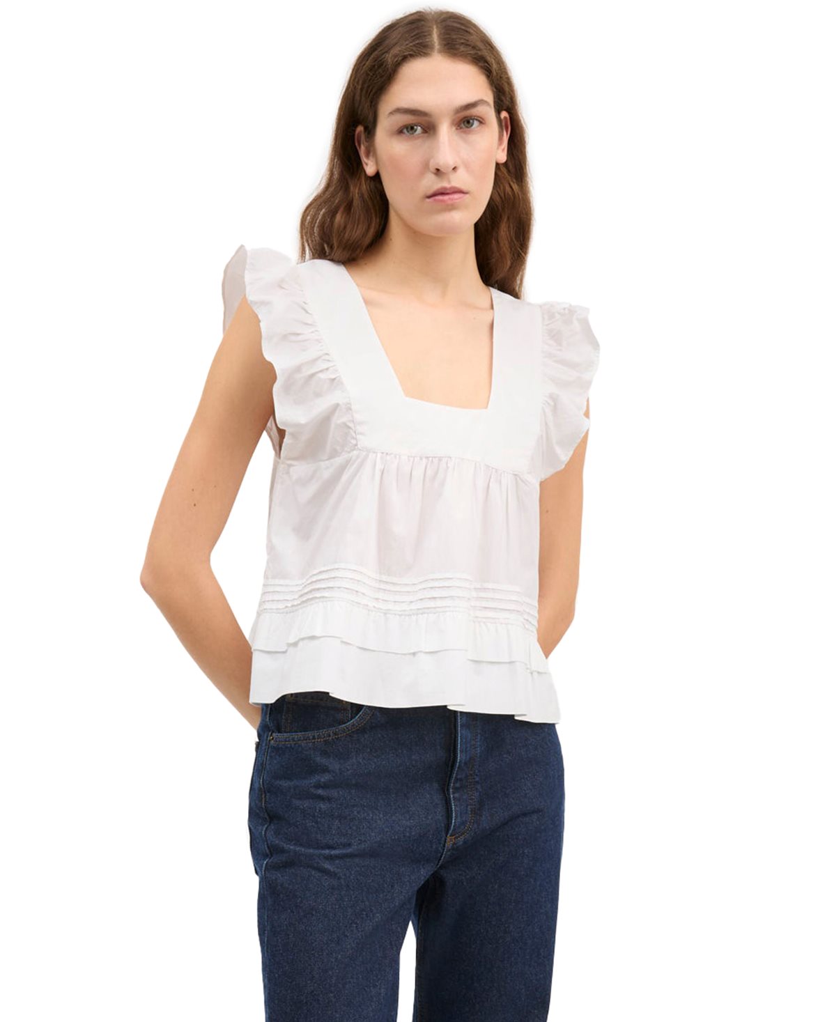 Alice Top Optic White