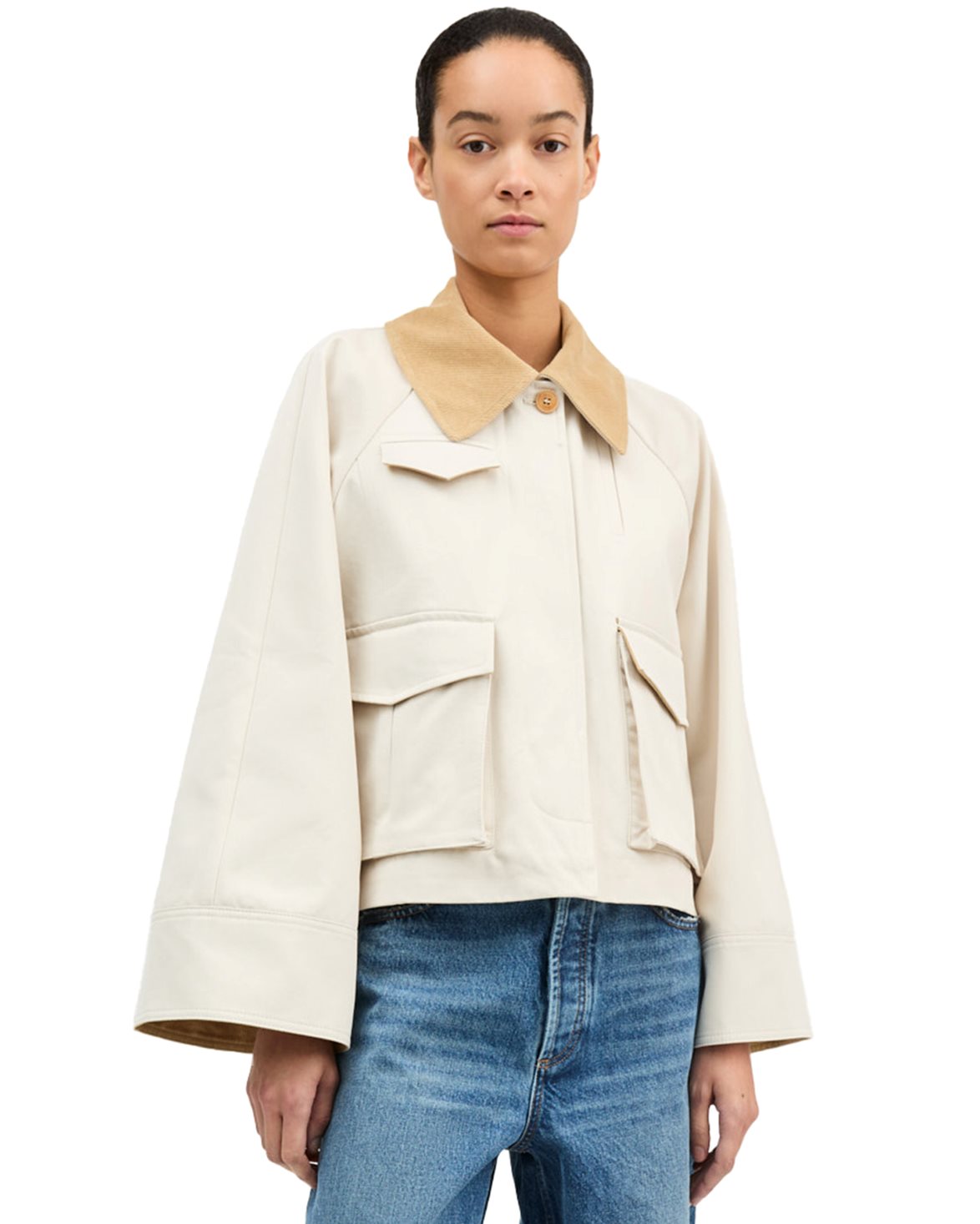 Gaby Summer City Jacket Dusty White