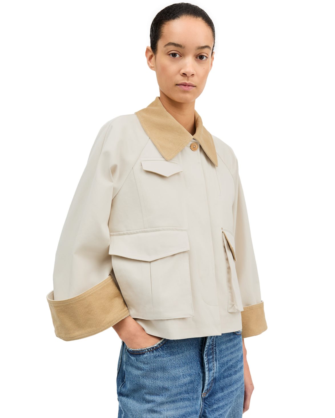Gaby Summer City Jacket Dusty White