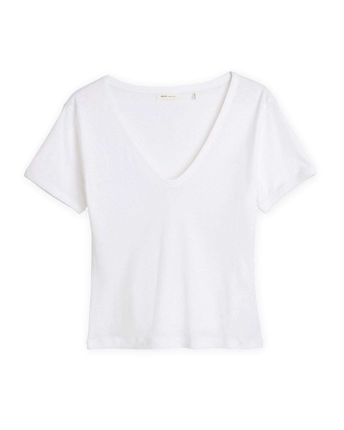 Seventies V-Neck Tee Optic White
