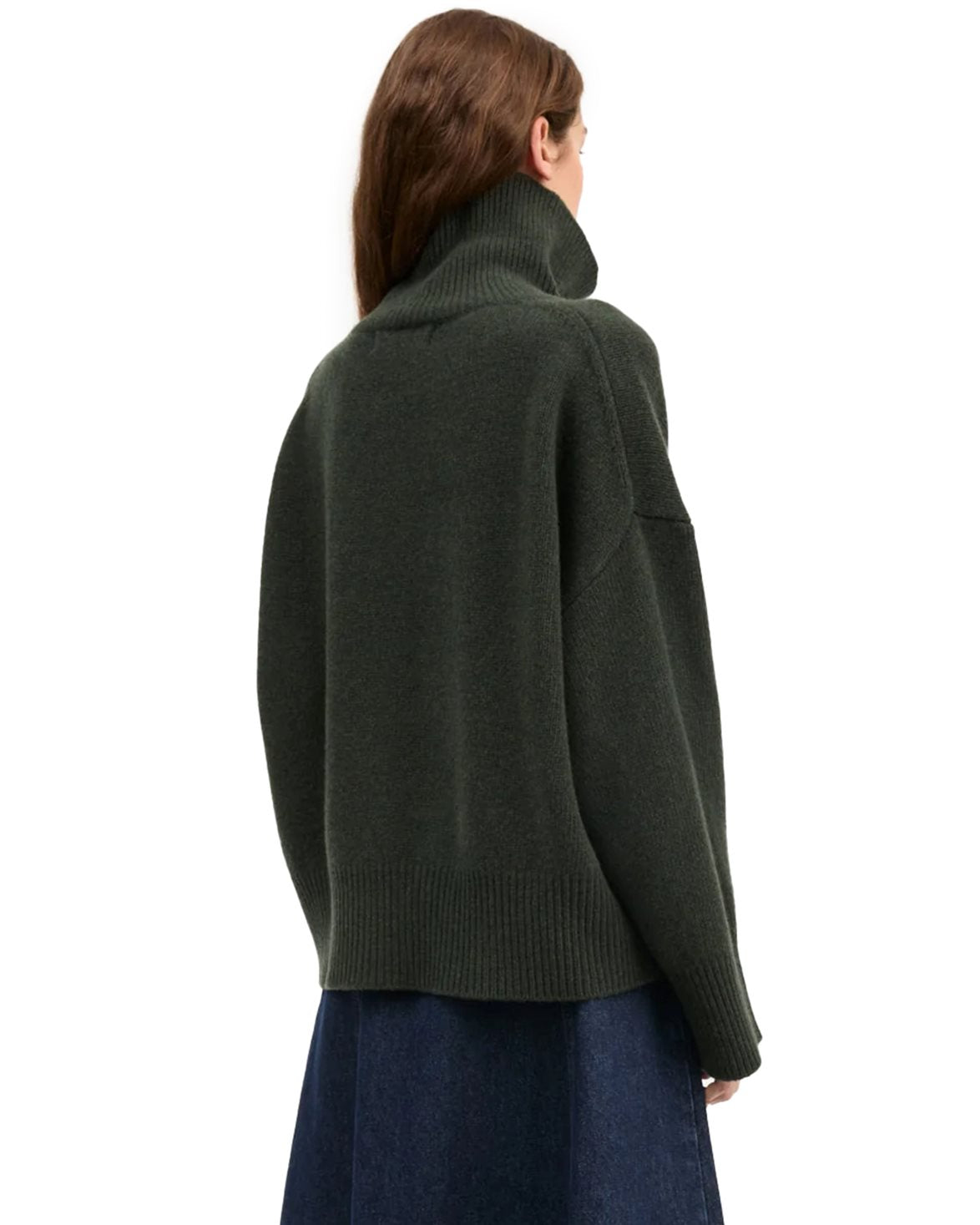 Silene Turtleneck Dark Green