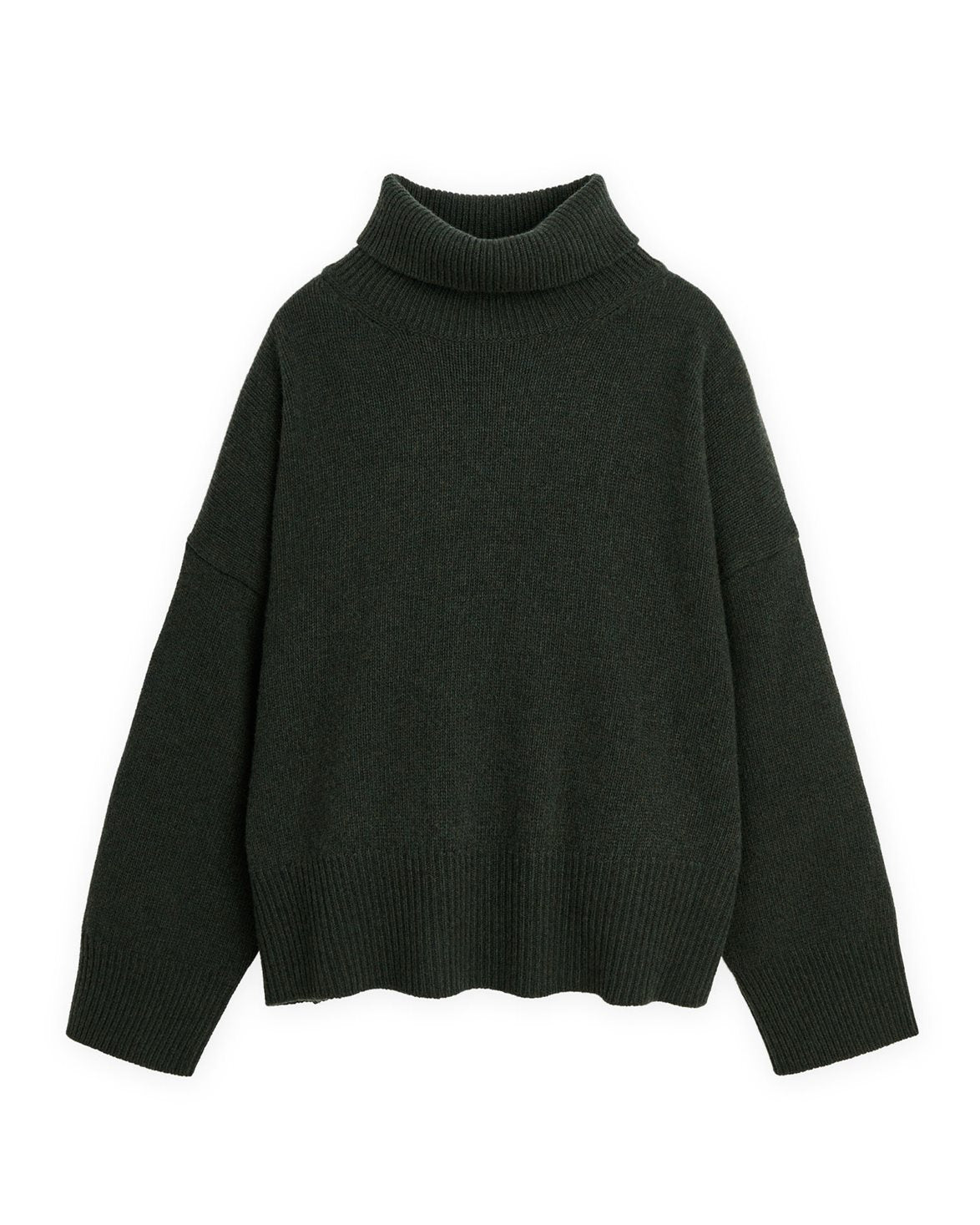 Silene Turtleneck Dark Green