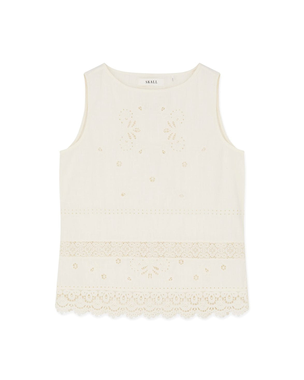 Tallulah Top Antique White
