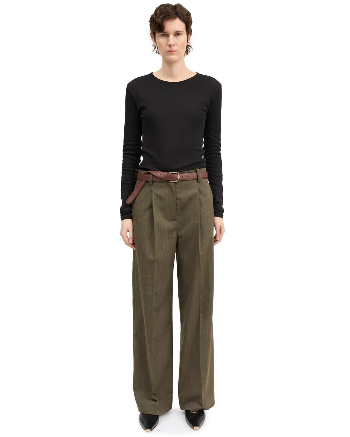 Thom Trousers Green Branch