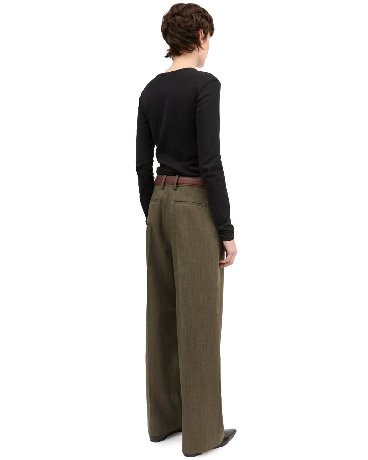 Thom Trousers Green Branch