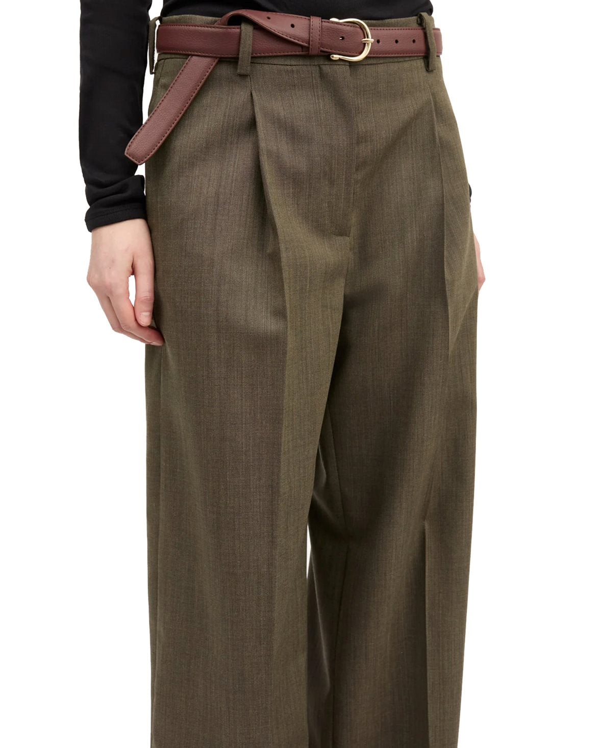 Thom Trousers Green Branch