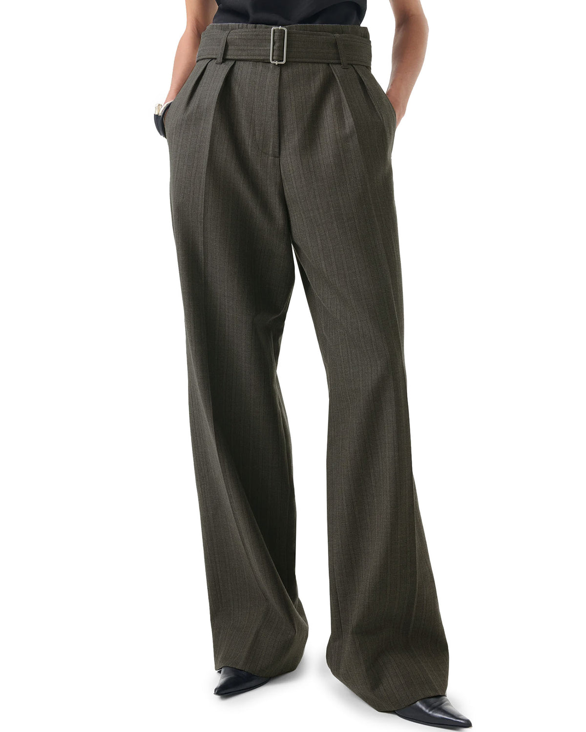 Soar Trouser Phase Stripe Motion Woolcot