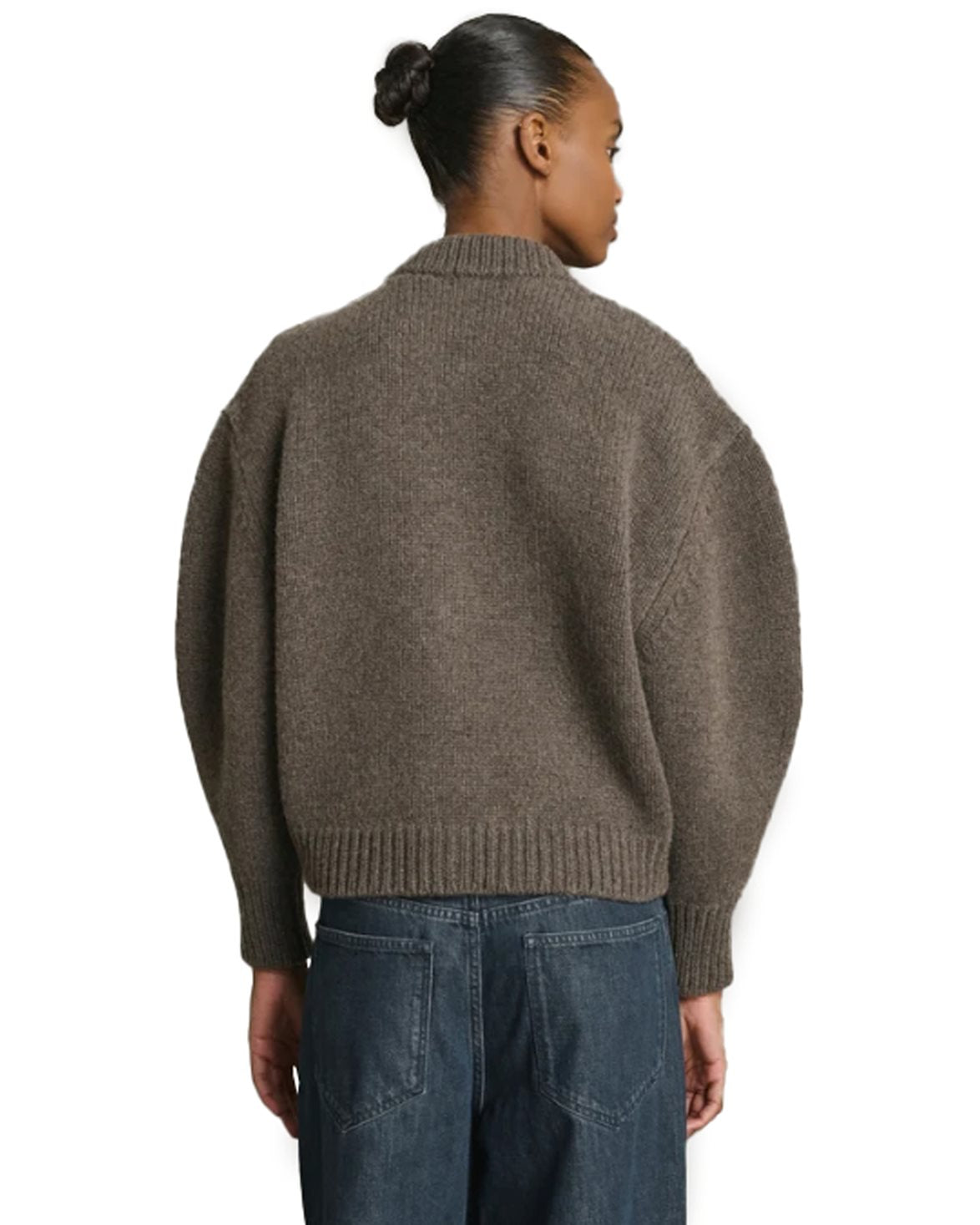 Leonard Cardigan Marron Glace