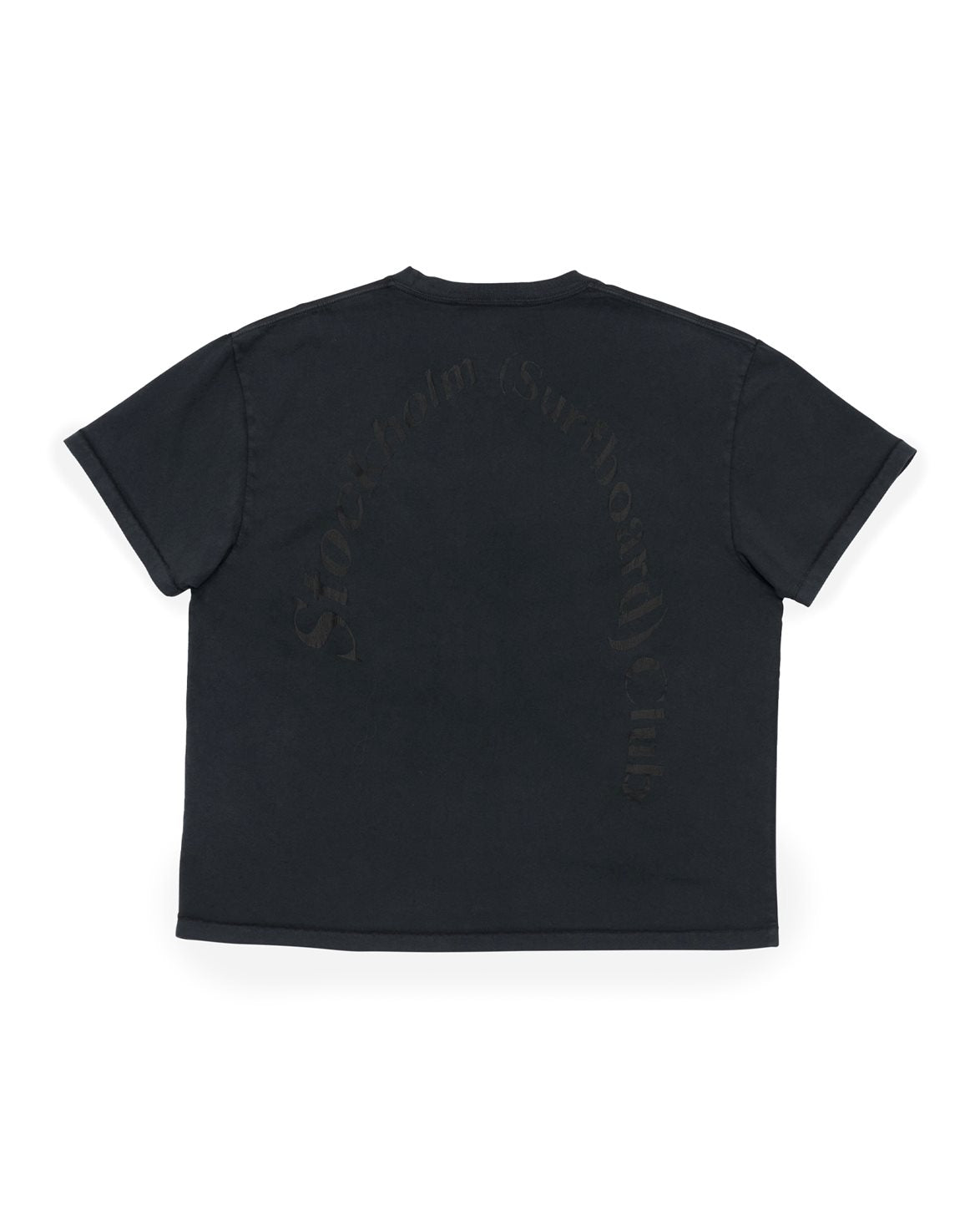 Box Tee Back Logo Black