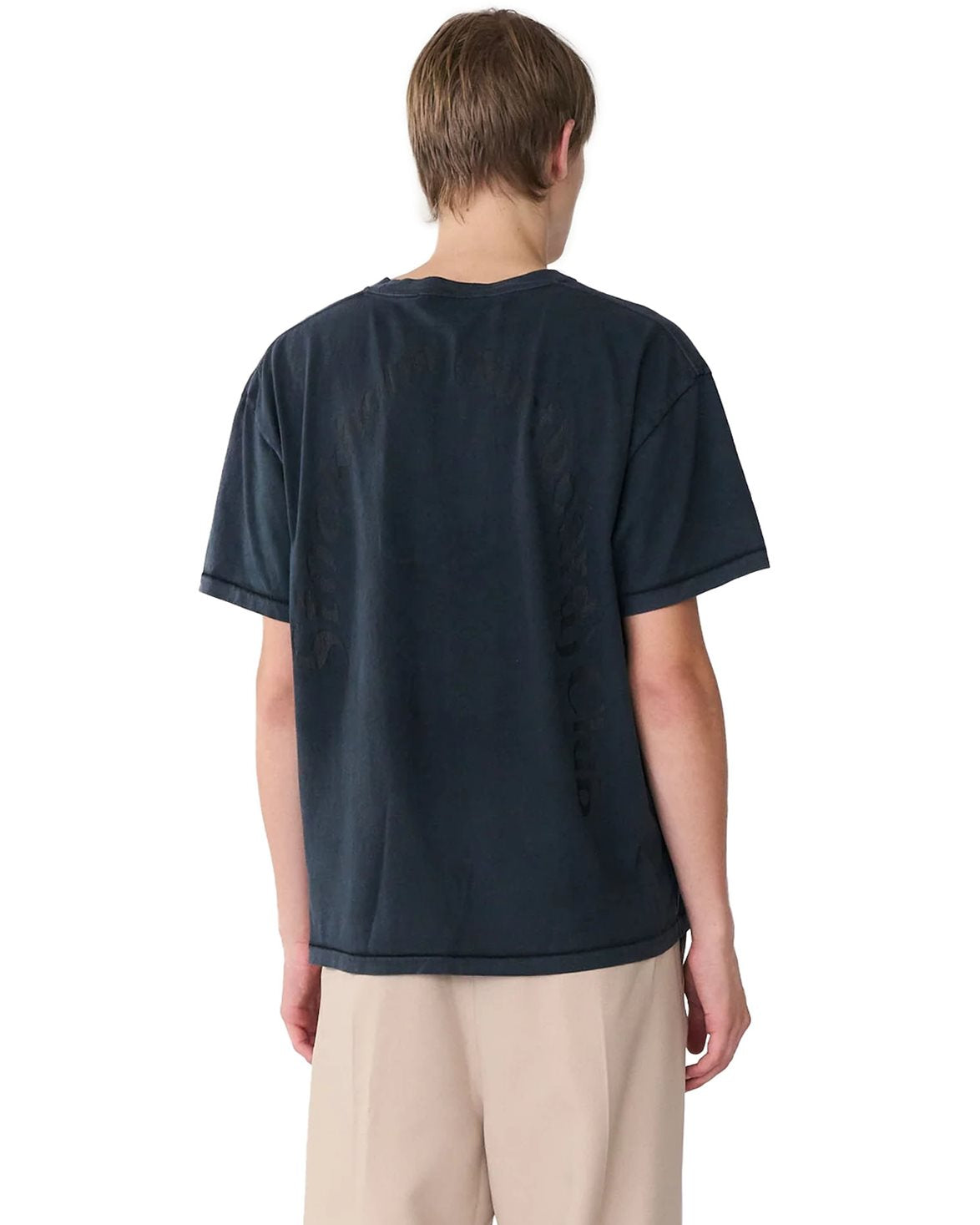 Box Tee Back Logo Black