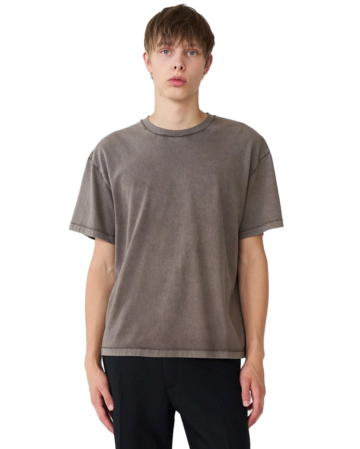 Box Tee Back Logo Hickory