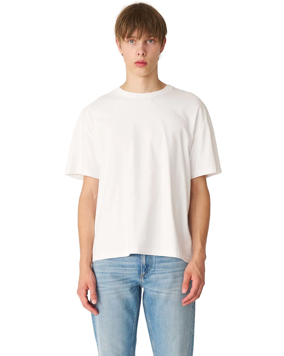 Box Tee Back Logo White