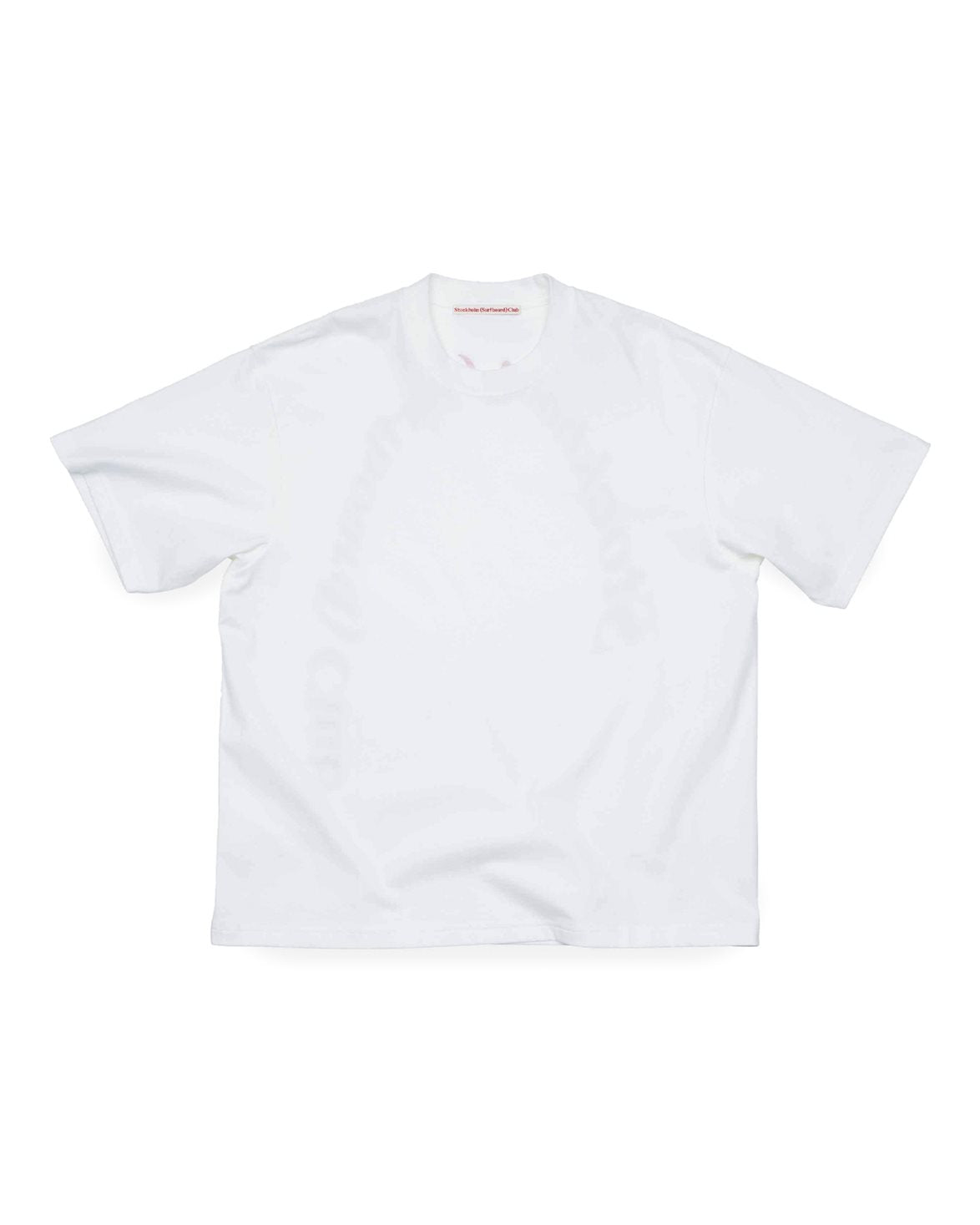 Box Tee Back Logo White
