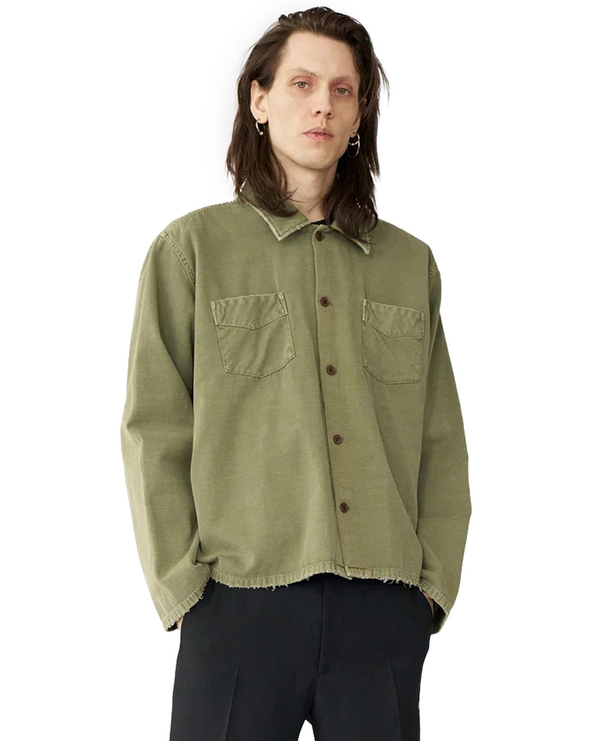 Club Overshirt Military Green
