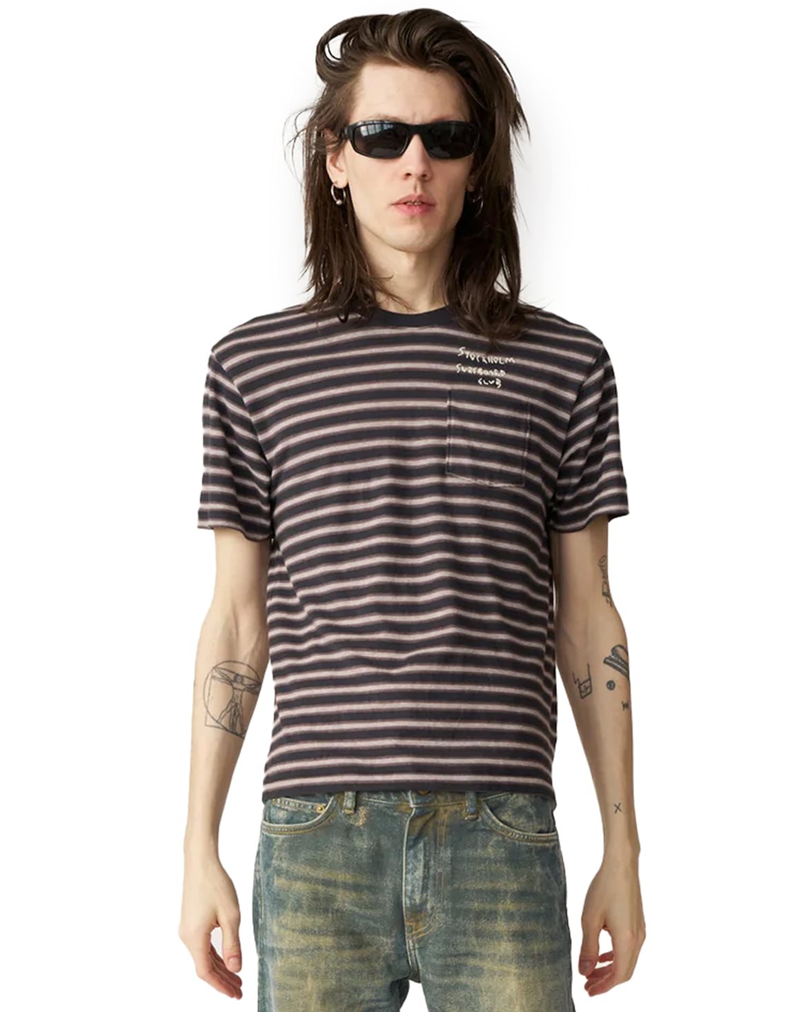 Franz Pocket Tee Stripe