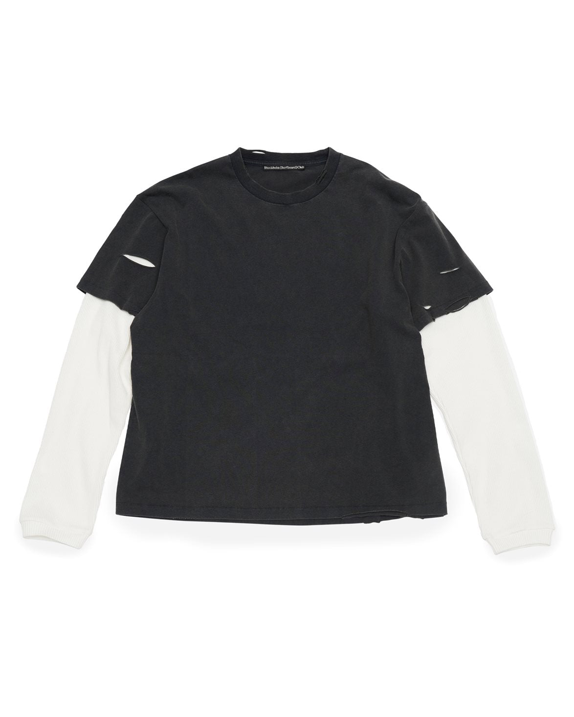 Layer Box Tee Black