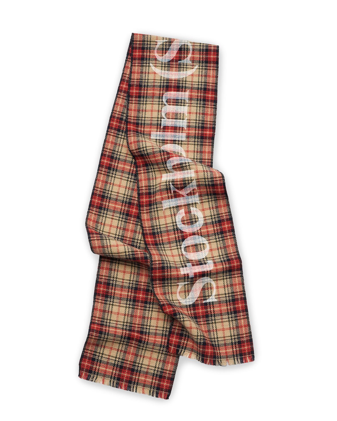 Logo Scarf Check