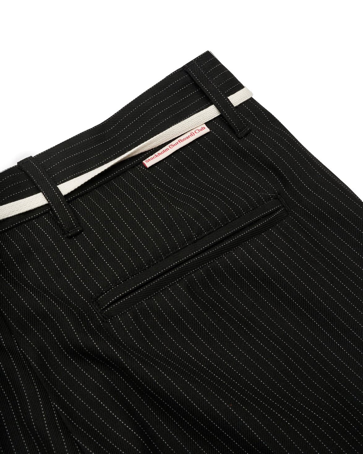 Sune Tailored Bootcut Trousers Pinstripe
