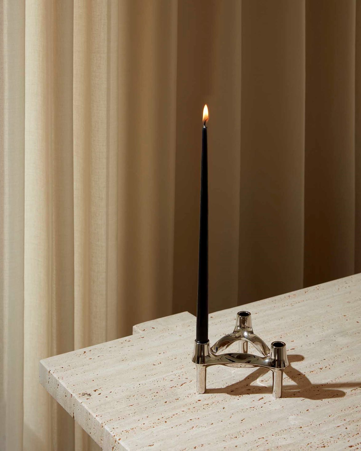 BMF Candle Holder Chrome
