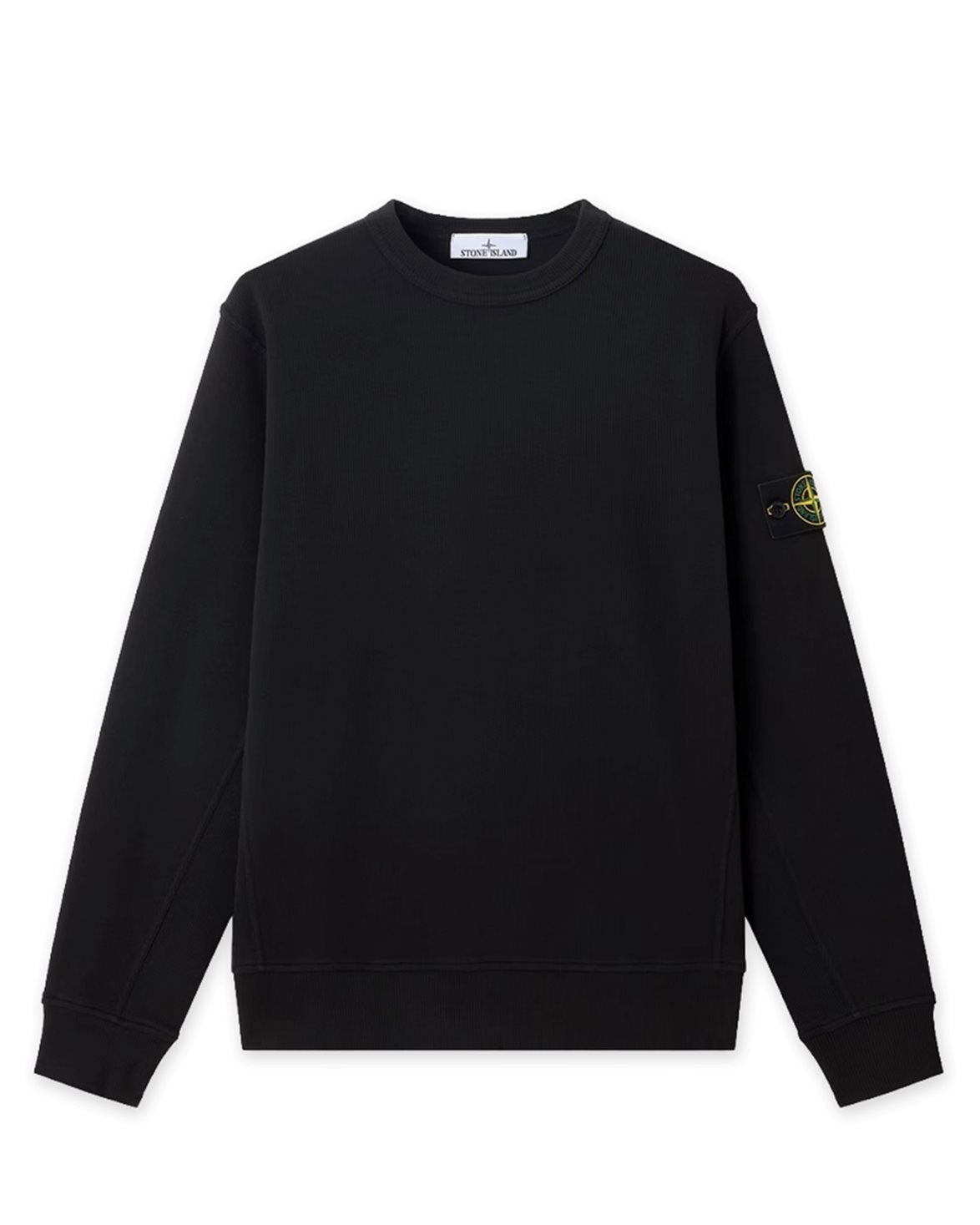 6100017 Cotton Interlock Sweatshirt Black